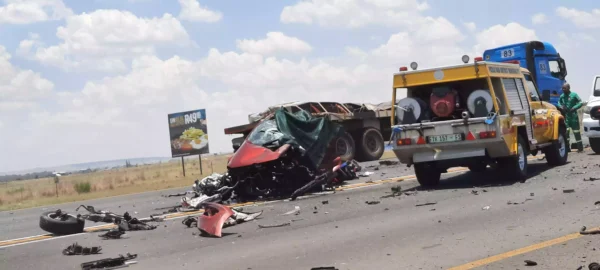 Easter – when wise drivers stay off the roads N3 car into truck